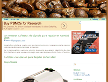 Tablet Screenshot of cafetisimo.com
